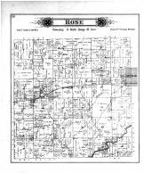 Rose Township, Shelbyville, Robinson Creek Sta & PO, Shelby County 1895